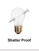 Shatter Proof Bulbs