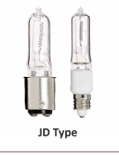 JD Type Halogen Light Bulbs