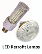 LED RETROFIT LAMP REPLACE METAL HALIDE