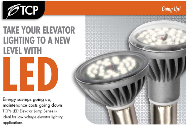 TCP Elevator Light Bulbs Save Energy! Going Up!