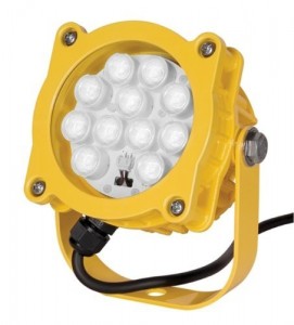 Yellow LED Dock Light Fixture