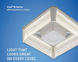 CREE IG SERIES LED PARKING GARAGE FIXTURE IG-A-NM-5S-A-57K-UL-WH